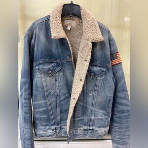 Polo Ralph Lauren Fleece-Lined Denim Trucker Jacket.